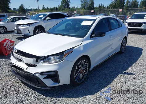 2021 Kia Forte Gt z USA, uszkodzony, nr VIN 3KPF44AC6ME412905
